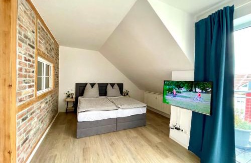 Vetschau/Spreewald Apartamento | Modernes Appartment mit Sauna nahe Burg im Spreewald