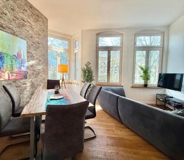 Center Apartamento | Modernes City-Apartment mit Blick in den Park und 2 Bäder H9