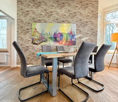 Center Apartamento | Modernes City-Apartment mit Blick in den Park und 2 Bäder H9