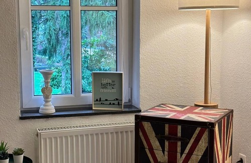 Region Hannover District Casa | Modernes Fachwerkhaus mit 5 Schlafzimmern, 2 Badezimmer, Sauna, Kamin und Garten