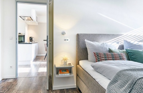 Wismar Apartamento | Modernes Ferienapartment im Loft-stil in Erstklassiger Lage im Hafen von Wismar