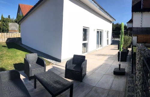 Staffelstein Apartamento | Moderna casa de vacaciones (72 m 2) con gran terraza y jardín