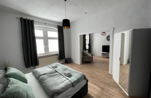 Meuselwitz Casa | Modernes, großes City Appartement 95 qm