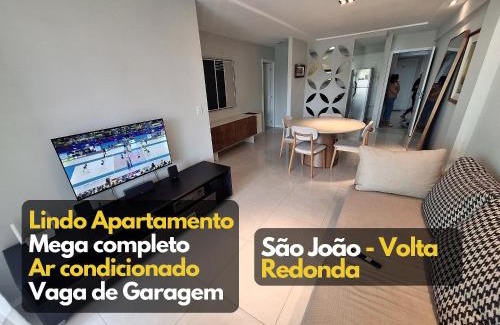 Sao Joao Apartamento | Moderno Apt Ar Garagem 2qts São João Volta Redonda