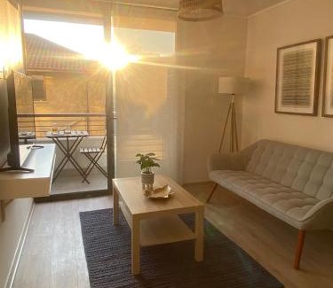 Nunoa Apartamento | Moderno y acogedor depto cercano a Portal Ñuñoa y Estadio Nacional