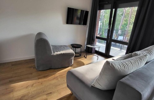 Niechorze Apartamento | Modrzewiowa Apartament z 1 sypialnią