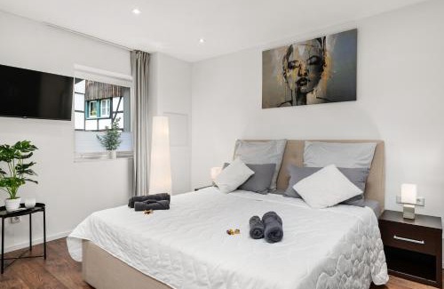 Bachviertel Apartamento | MOLA Apartments-Apartment im Herdecker Zentrum für 3 Gäste-Gratis Parkplatz-Highspeed WLAN-auch für Langzeit geeignet