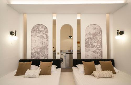Jing'an Apartamento | Molly B&B-Jing'an Temple near the subway private yard Townhouse garden villa
