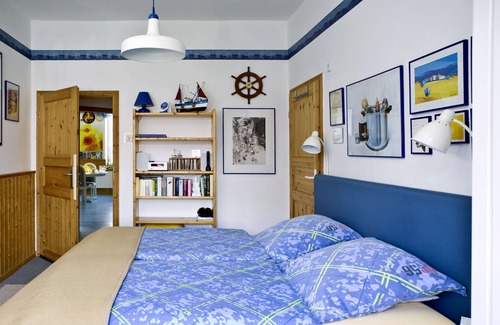 Oststadt/Stadtfeld Cama Y Desayuno | Moltkestrasse 89 habitación doble con "vista al jardín"