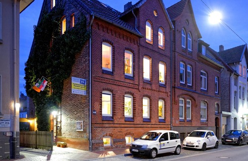 Oststadt/Stadtfeld Cama Y Desayuno | Moltkestrasse 89 habitación doble con "vista al jardín"