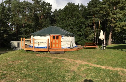Selmsdorf Otro | Mongolische Jurte auf Landhof inmitten der Natur bei Lübeck