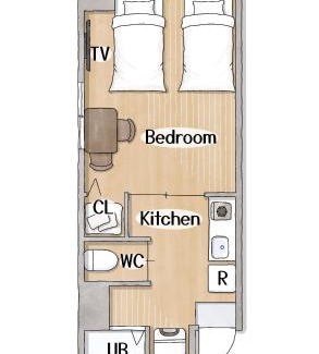 Meieki Apartamento | Monica ONE 302号室名古屋駅前