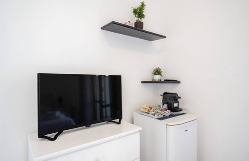 Marina di Ostuni Apartamento | Monolocale vista mare-Estudio-Balcón-Baño Privado