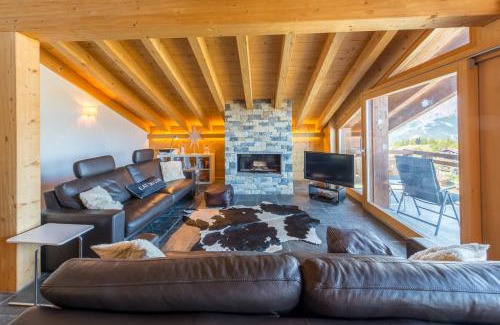 Saint-Pierre-de-Clages Apartamento | Montagnard 12 - spa access - car and careless holidays!