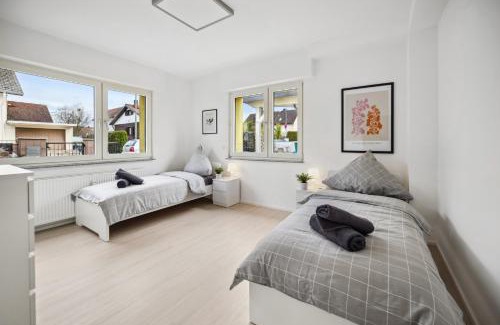 Hanau Apartamento | MONTEUR - Unterkunft für bis zu 5 Personen in 63452 Hanau - HU08b