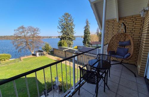 Zeuthen Casa | Monteurzimmer 1 mit Seeblick