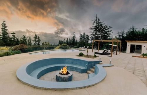 Tunquen Villa | Moon Villa Large Pool & Ocean View Large Gardenn