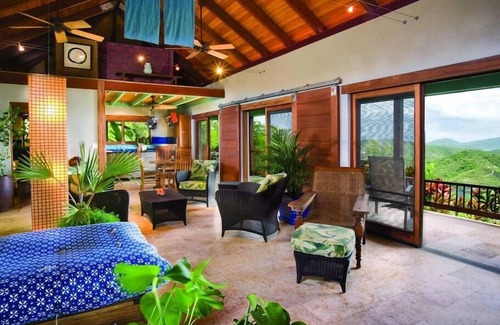 Estate Calabash Boom Villa | El alquiler de villas más romántico de St John desde 2004 en Peaceful Coral Bay