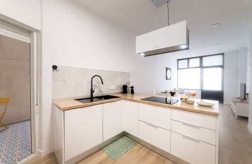 Alicante Apartamento | Moonkey - Apto. Albéniz con patio