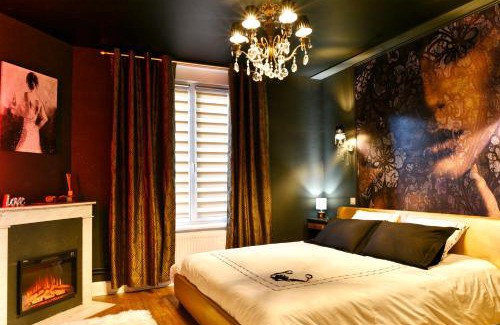 Poincare - Foch - Anatole France - Croix de Bourgogne Apartamento | MoonLOVE, SPA/Sauna et Jacuzzi privés, charme et détente.