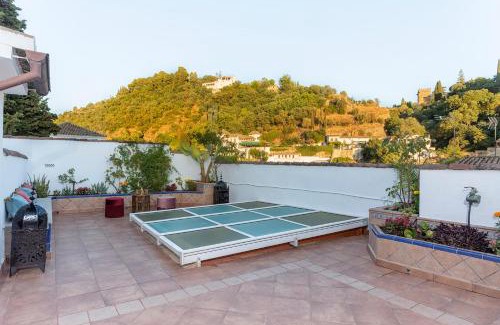 San Pedro Casa | Morayma House Terrace with views to Alhambra