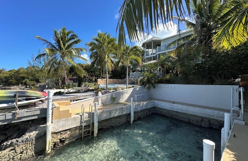 Hartswell Casa | Hermosa casa Thevine con piscina junto al océano y un paisaje impresionante