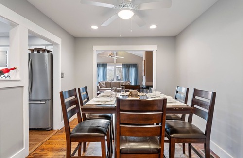 Raleigh Casa | Most Sought-After Area! 4-BR w/ Gym & Fire Pit!