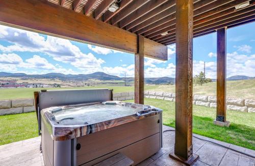 Spearfish Casa | Motorcycle-Themed Home in Spearfish with Hot Tub!