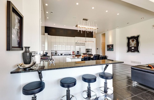 Spearfish Cabaña | Motorcycle-themed Home in Spearfish w/ Hot Tub!