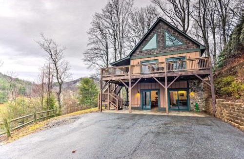Boone Casa | Mountain Cabin with Fire Pit, Walk to Golf and Fishing