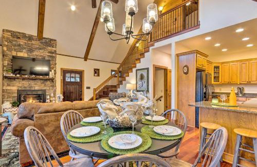 Boone Casa | Mountain Cabin with Fire Pit, Walk to Golf and Fishing
