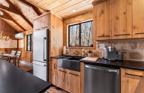 Gouldsboro Chalet De Esquí | Mountain Cabin: Outdoor Pool & Lake Access, Sauna