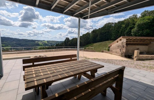 Le Val-d'Ajol Cabaña | Casa de Montaña con Piscina Climatizada, Spa y Sauna - Las Rocas