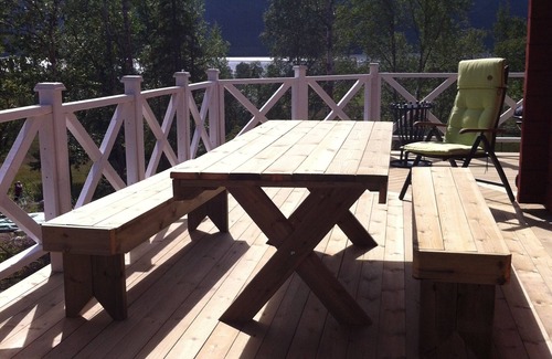 Undersaker Cabina | Mountain Getaway for Eight in Ottsjö, with lake views