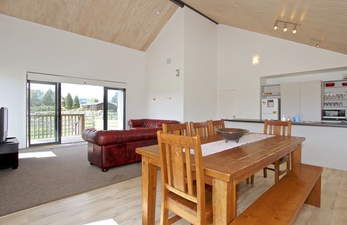 Ohakune Cabaña | Vista a la montaña - Casa de vacaciones Ohakune