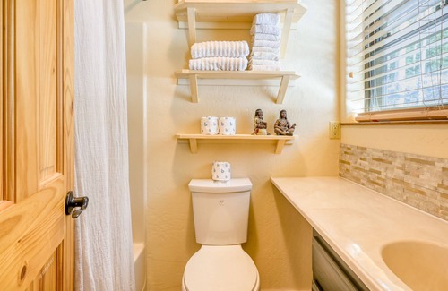 Angel Fire Casa | Mountain-view retreat on 200 acres with sunroom, wood stove & W/D - dog-friendly