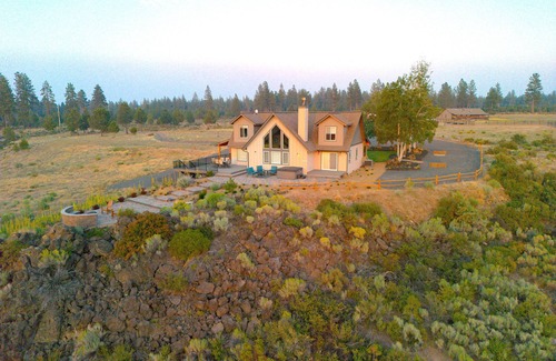 Deschutes River Woods Casa | Mountain View Retreat on 10 Private Acres, Minutes from all things Bend!