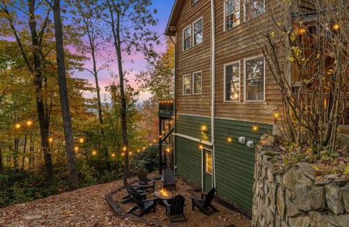 Leicester Casa | Mountain View, Secluded Lodge, Forest Escape