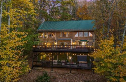 Leicester Casa | Mountain View, Secluded Lodge, Forest Escape