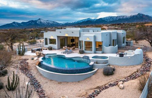 Pinnacle Peak Casa | Mountain views swimming a private escape at Sonoran Serenity
