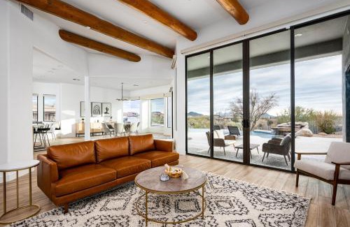 Pinnacle Peak Casa | Mountain views swimming a private escape at Sonoran Serenity