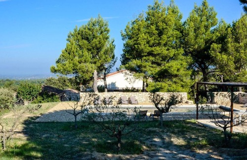 Menerbes Apartamento | Moustier de Menerbes 1 - entorno perfecto de campo / pueblo