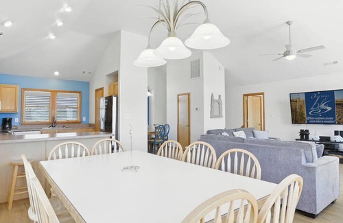 Whalehead Beach Casa | Mr. Sandman | 1080 ft to the beach | Private Pool, Hot Tub, and Dog Friendly