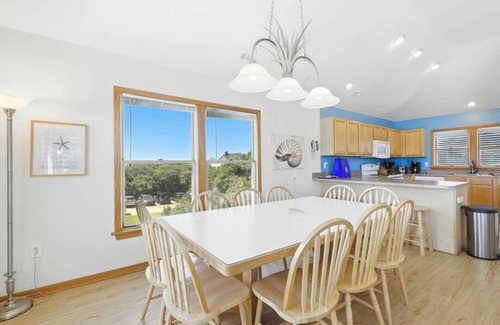 Whalehead Beach Casa | Mr. Sandman | 1080 ft to the beach | Private Pool, Hot Tub, and Dog Friendly