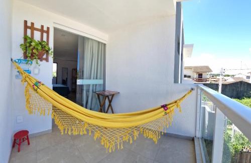 Paripueira Apartamento | MSFlats Paripueira Praia Wifi Ar Cozinha e Varanda Nascente c Rede