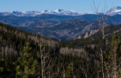 Idaho Springs Cabina | monte Cabaña Evans con 150 acres, arroyo, vistas increíbles, esquí, una verdadera escapada