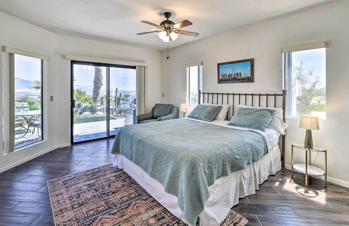 Borrego Springs Casa | Mtn-View Borrego Springs Home on Golf Course!