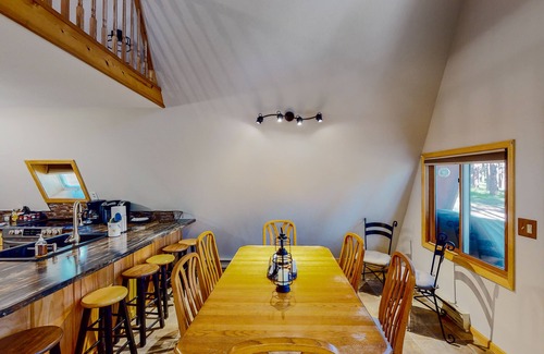 Sturgis Casa | Mtn-view home + cabin with wrap-around deck, grill, streaming, washer/dryer, AC