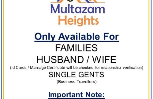 Lahore Apartamento | Multazam Heights, DHA Phase 8 - Studio Apartments - Near Airport