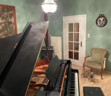 Sankt Goar Apartamento | Musikalische Ferienwohnung mit Rheinblick